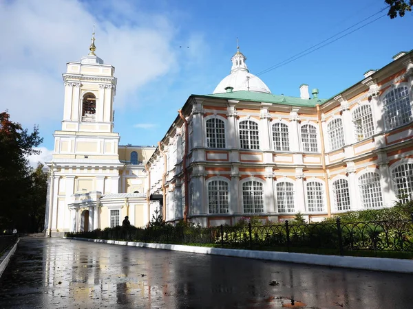 Alexander Nevsky Lavra Hermoso Sagrado Lugar Detalles Primer Plano — Foto de Stock