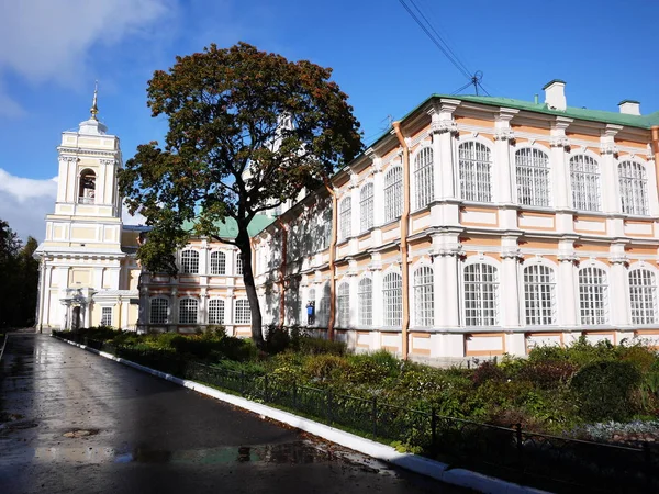 Alexander Nevsky Lavra Hermoso Sagrado Lugar Detalles Primer Plano — Foto de Stock