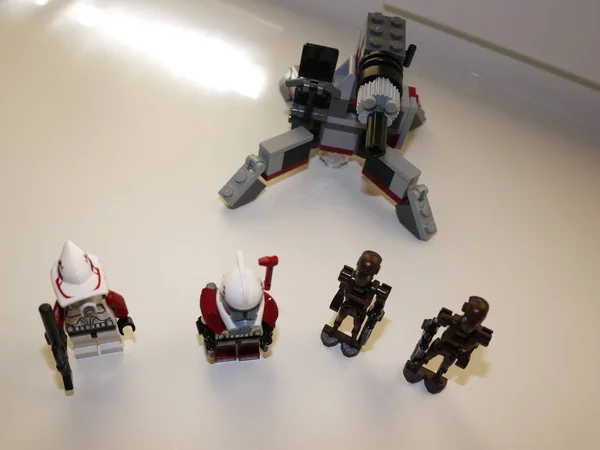 Seturi Lego Diverse Jucării Lego Colectate Colecționari Detalii Close — Fotografie, imagine de stoc