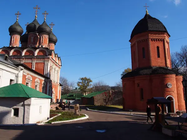 Vysoko Petrovsky Monastery Beautiful Place Visited Many Travelers Pilgrims Details — Stock Photo, Image