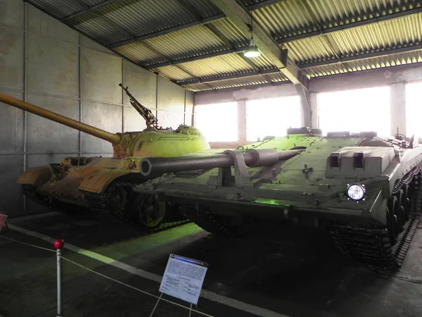 Museum Van Tanks Gepantserde Wapens Museum Gewijd Aan Militaire Apparatuur — Stockfoto