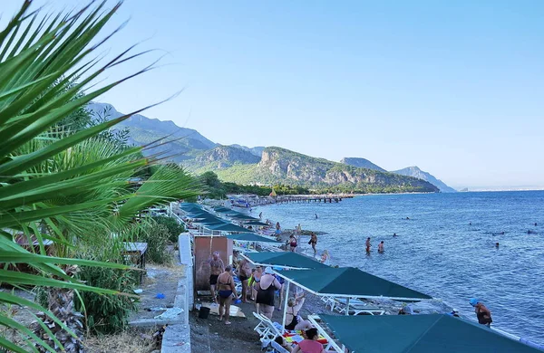 Beautiful nature of Turkey, beautiful hotels and Sunny weather. Location of Turkey, Kemer province, allows you to relax on vacation, located in comfortable hotels.