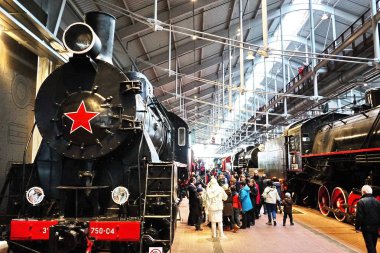 Rus Demiryolları Müzesi. Rusya'nın en büyük demiryolu ekipmanları Müzesi, St Petersburg'da, Baltık istasyonu yakınında bulunan