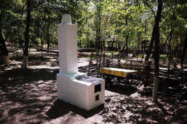 Köydeki yaşam müzesi. Kazak zaferi alanı. 