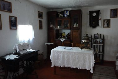 Köydeki yaşam müzesi. Kazak zaferi alanı. 