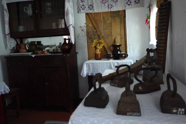 Köydeki yaşam müzesi. Kazak zaferi alanı. 