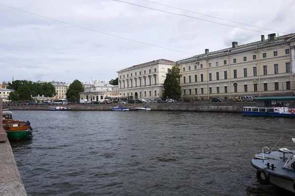 Ríos Canales San Petersburgo — Foto de Stock