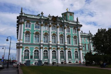 St. Petersburg'da antik mimari.