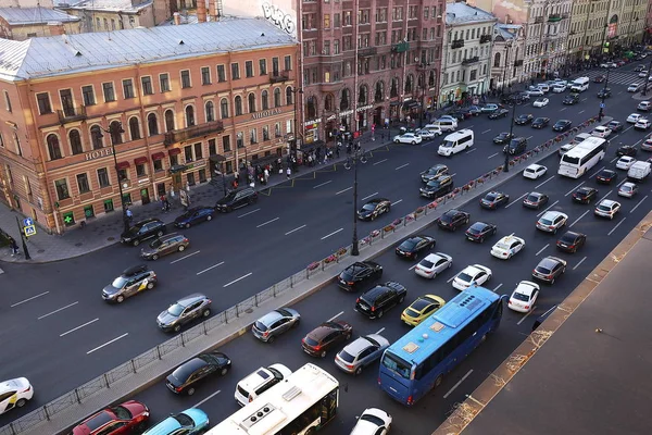 Coches Las Calles — Foto de Stock