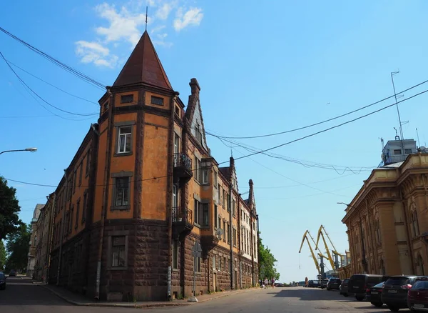 Oude Russische Stad Vyborg — Stockfoto