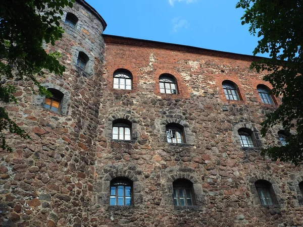 Medieval Buildings Castles City Vyborg Russia — Stock Photo, Image