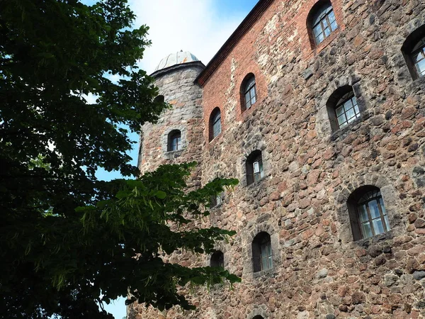 Medieval Buildings Castles City Vyborg Russia — Stock Photo, Image