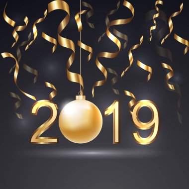 Yeni yıl 2019 afiş 