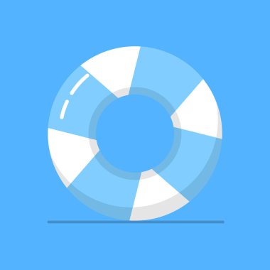 Lifebuoy düz bir tarzda