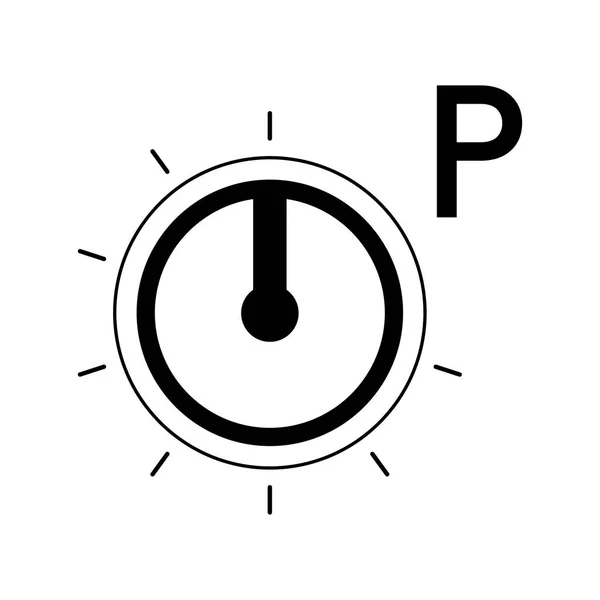 Programma Modus Schakelaar Geïsoleerde Schakelaar Pictogram — Stockvector