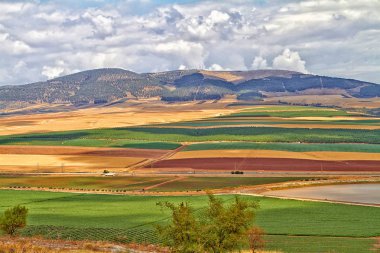 Renkli Golan Tepeleri İsrail