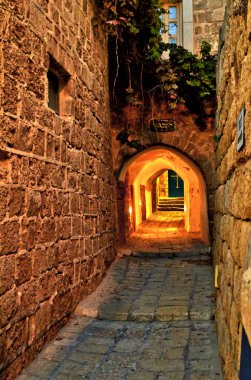 Eski Jaffa sokakları