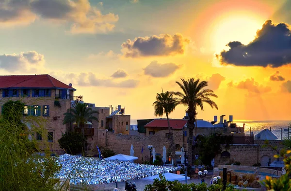 Panorama do velho Jaffa — Fotografia de Stock