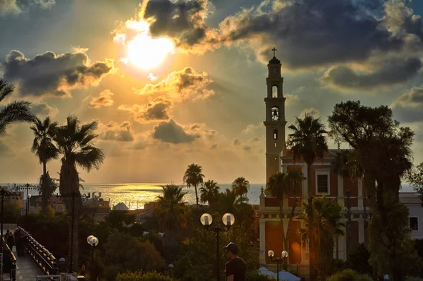 Panorama della vecchia Jaffa — Foto Stock