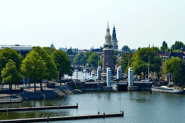 Názor na Amsterdam, — Stock fotografie