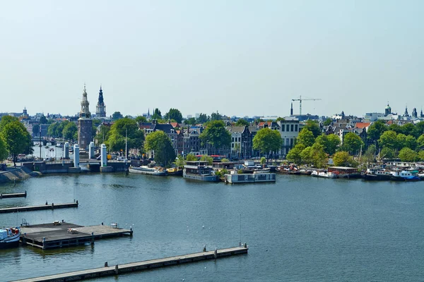 Punkt widzenia w Amsterdamie, — Zdjęcie stockowe