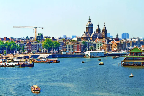 Amsterdam'a Bakış Açısı — Stok fotoğraf