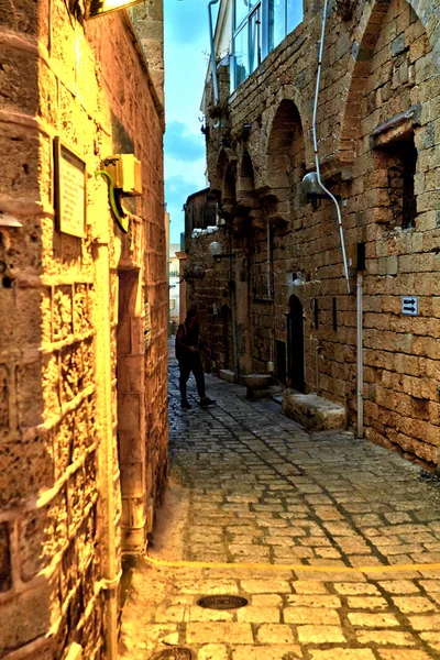 The streets of old Jaffa — Stock Photo, Image