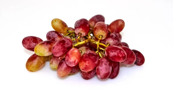 Raisins jaunes rouges isolés — Photo