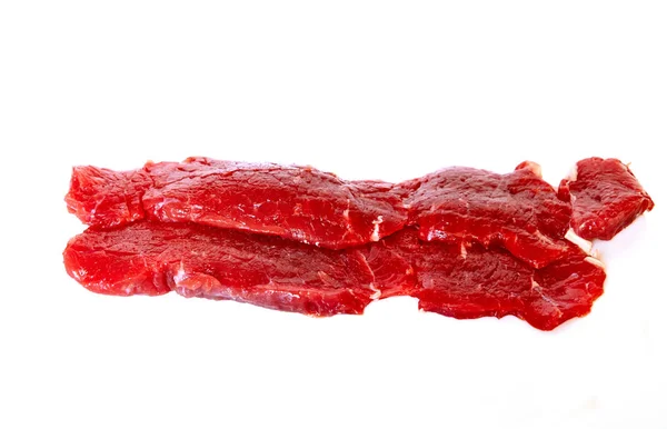 新鲜牛肉西洛因牛排 — 图库照片