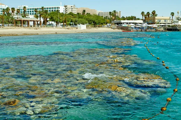 Récif corallien sur l'Eilat de la Mer Rouge , — Photo