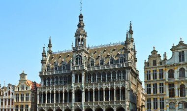 Brüksel'de Grand Place, Belçika Temmuz
