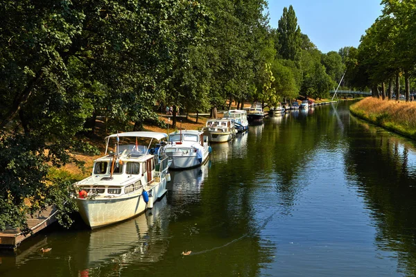 Jachten in de Baai van Utrecht Holland Juli — Stockfoto