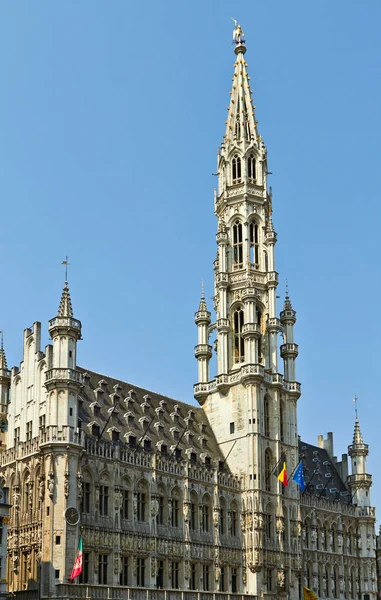 Grand Place w Brukseli, Belgia lipiec — Zdjęcie stockowe