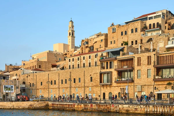 Vista dal molo sul vecchio Jaffa — Foto Stock