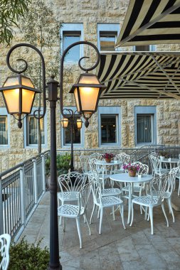 Kudüs akşam Sevimli kafe