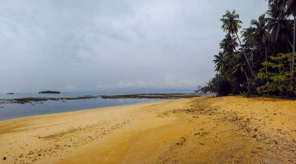 Άμμος Είναι Μακριά Από Δυτική Sumatera — Φωτογραφία Αρχείου