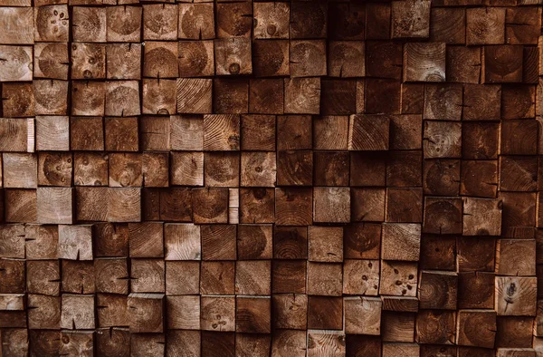 Holz Hintergrund, Holz Textur. Wand aus braunem Holz — Stockfoto