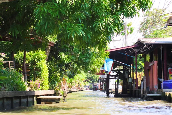 Foto Flytande Marknad Thailand Kan Användas För Personliga Och Kommersiella — Stockfoto