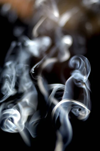 Diseño Abstracto Fotografía Arte Humo Caballo Dragón — Foto de Stock