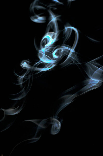 Abstract smoke art photography design.