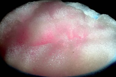 pembe, kırmızı köpük soyut tasarım, buzdağı, dondurma, tatlı