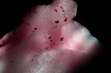 pembe, kırmızı köpük soyut tasarım, buzdağı, dondurma, tatlı