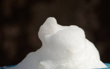 Gölge ve vurgulu köpük şekli 