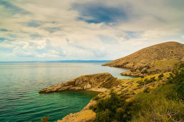 Paesaggio Foto Dell Isola Krk — Foto Stock