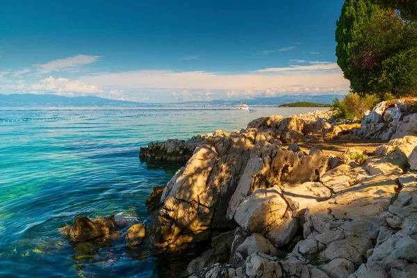Paesaggio Foto Dell Isola Krk — Foto Stock