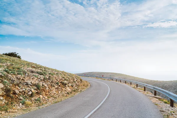 Yola Yakın Stara Baska Krk Island Hırvatistan — Stok fotoğraf