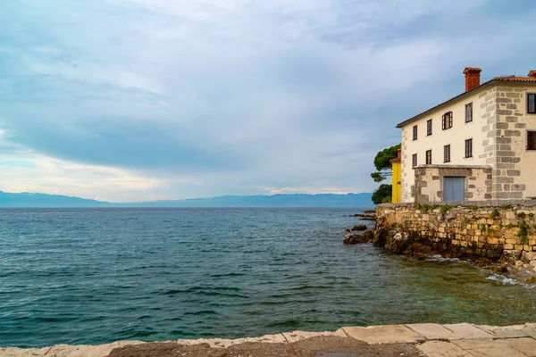 Klooster Glavotok Haven Eiland Krk Kroatië — Stockfoto