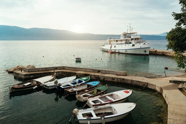 ドック クロアチアのボート — ストック写真