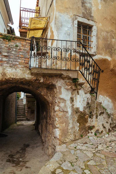 Vrbnik Historische Stadt Krk Insel Kroatien — Stockfoto