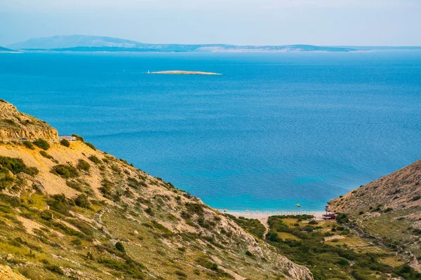 Stara Baska Isola Krk Mare Adriatico Croazia Europa — Foto Stock